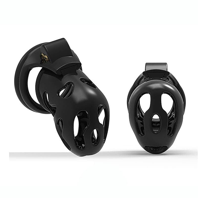 Premium Curved Ghost Chastity Cage by BDStyle - Male Chastity