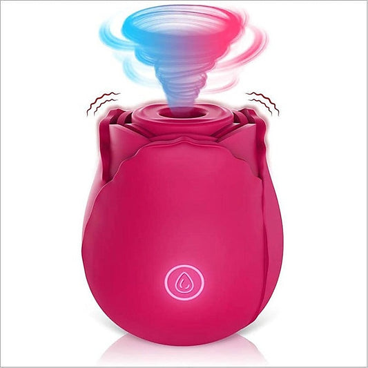 Rose Suction Clitoral Vibrator by BDStyle - Clit Ticklers and Pulsators