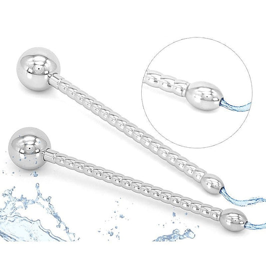 Metal Ball Urethral Catheter by BDStyle - Penis Plugs