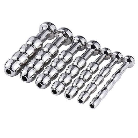 Steel 4 Balls Urethral Catheter by BDStyle - Penis Plugs