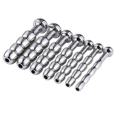 Steel 4 Balls Urethral Catheter by BDStyle - Penis Plugs