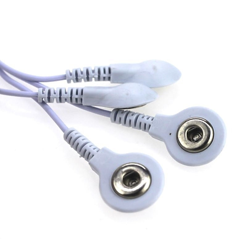 Snap Electrode Lead Wires 4 In 1 by BDStyle - Electro Sex