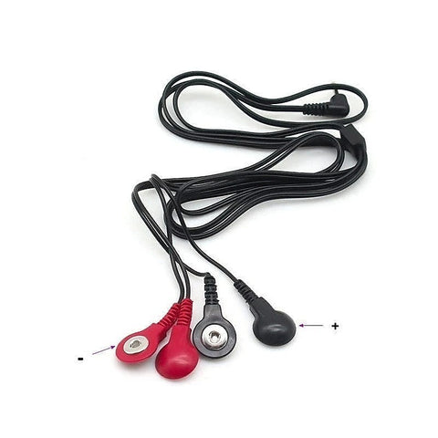 Snap Electrode Lead Wires by BDStyle - Electro Sex