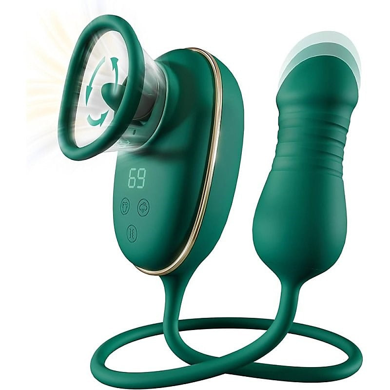 Emerald Thruster by BDStyle - Finger and Tongue Vibrators