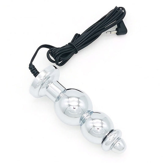 Bipolar Metal Electric Shock Butt Plug - G by BDStyle - Electro Sex