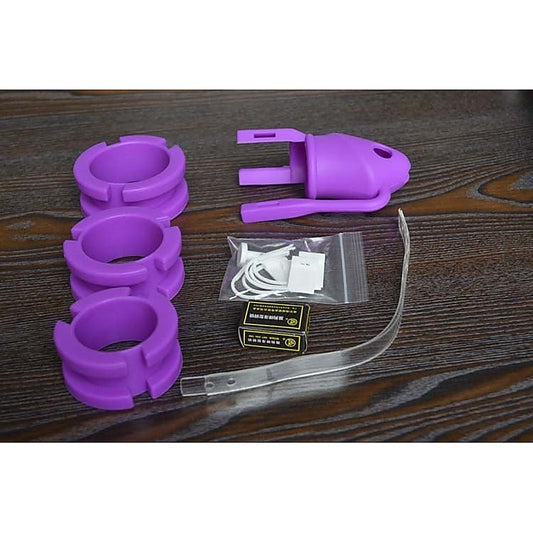 Silicone Cock Cage by BDStyle - Male Chastity