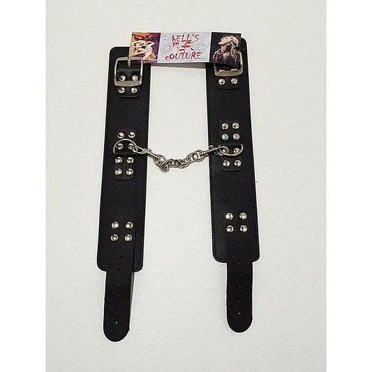 MG Leather Wrist/Ankle Cuffs with Buckle by BDStyle - Cuffs and Restraints