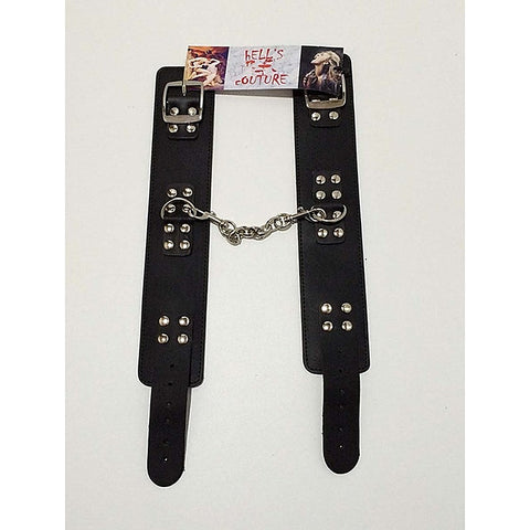 MG Leather Wrist/Ankle Cuffs with Buckle by BDStyle - Cuffs and Restraints