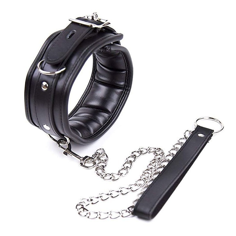 Fetters Thick and Padded Bondage Collar by BDStyle - Collars and Leads