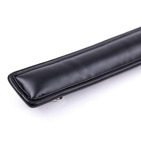 Thick and Padded Bondage Collar Light PVC by BDStyle - Collars and Leads