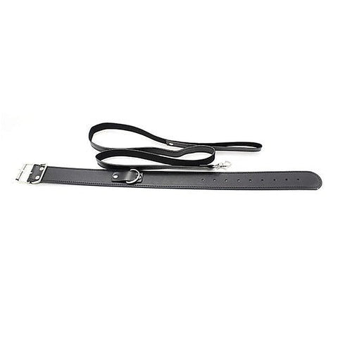 Fur Lined Collar with Leash by BDStyle - Luxury Sex Toys