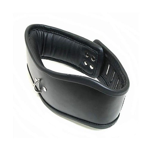 Bondage Padded Lockable Collar by BDStyle - Collars and Leads