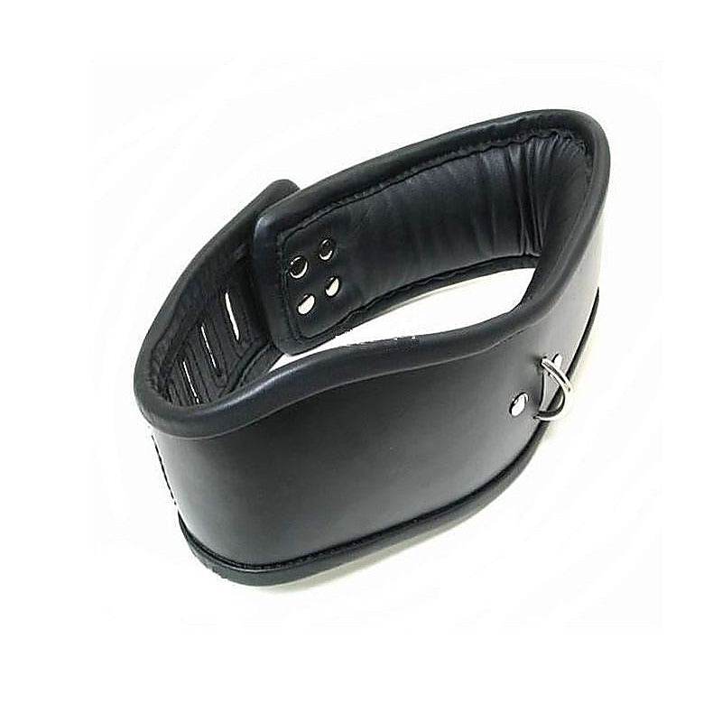 Bondage Padded Lockable Collar by BDStyle - Collars and Leads