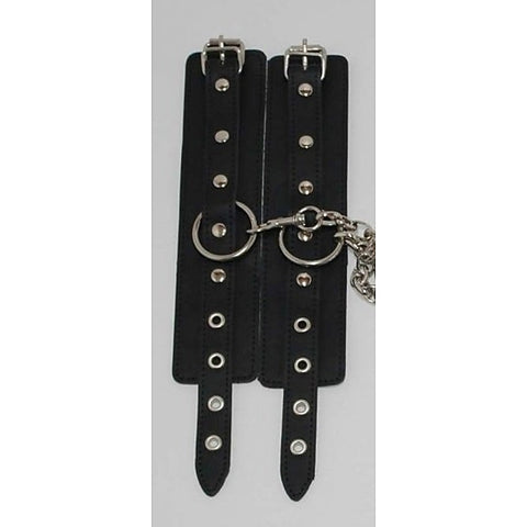 Neck & Wrist Restraints on Connecting Chain by BDStyle - Cuffs and Restraints