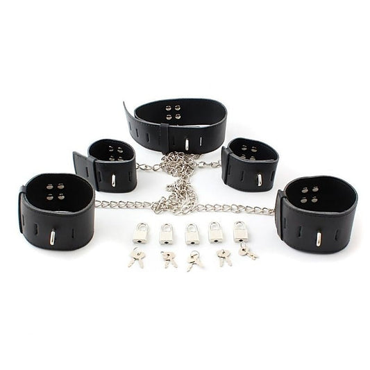 Licks & Lashes Restraint Kit by BDStyle - Cuffs and Restraints