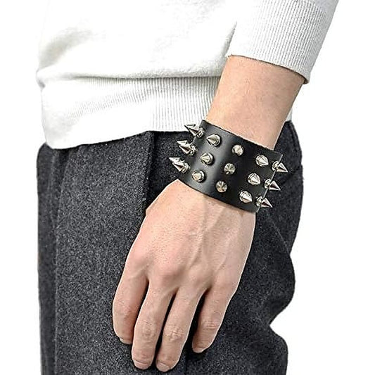 Teeze Me Wrist Cuff Studded and Spiked by BDStyle - Collars and Leads