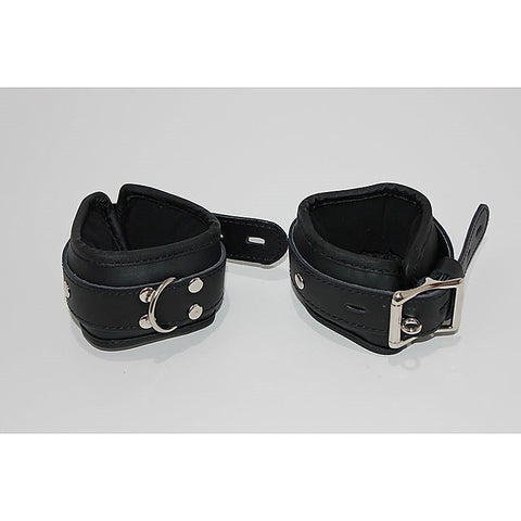 Leather Bondage Wrist/Ankle Restraints by BDStyle - Cuffs and Restraints