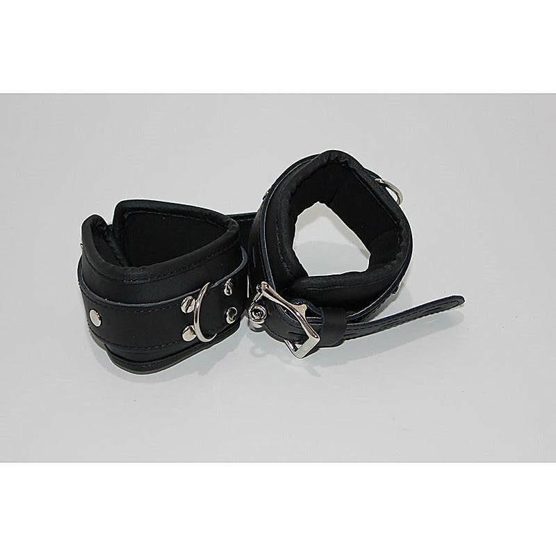 Leather Bondage Wrist/Ankle Restraints by BDStyle - Cuffs and Restraints