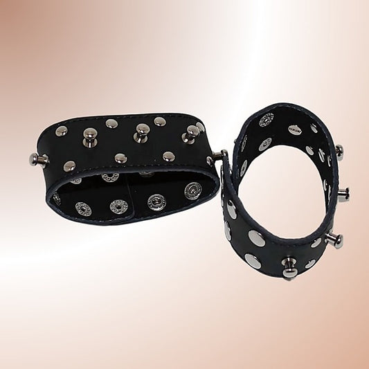 Wrist & Ankle Cuffs Spiked & Studded by BDStyle - Cuffs and Restraints