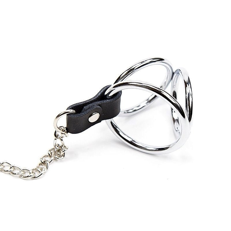 Nipple Clamps With Cock Ring by BDStyle - Cock Rings