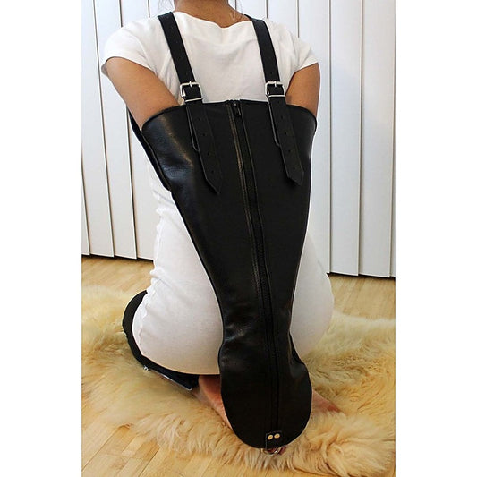 Bondage Leather Arm Binder by BDStyle - Cuffs and Restraints