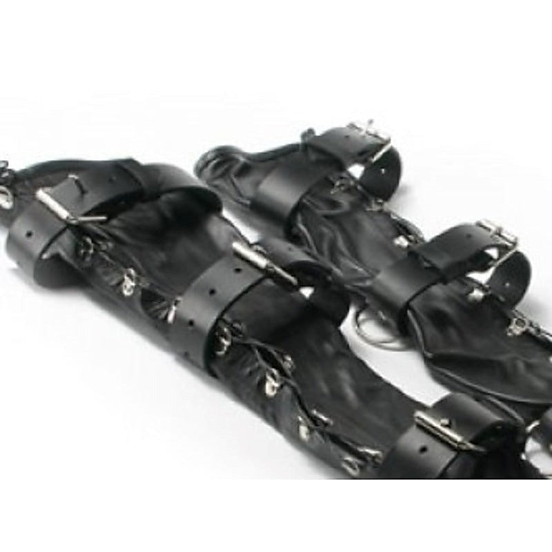Bondage Leather Opera Gloves by BDStyle - Wigs and Gloves