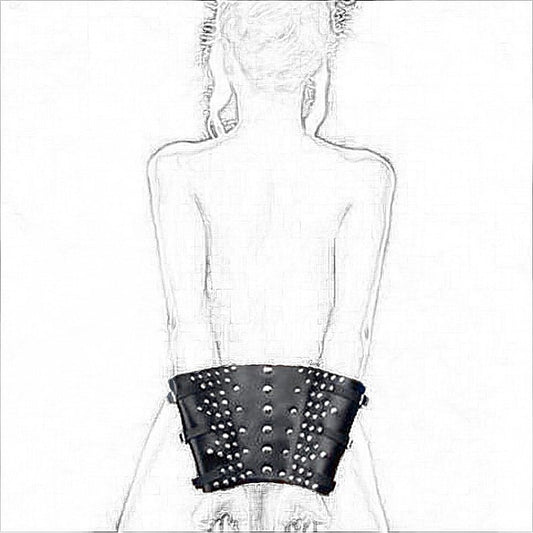 Buckle Up Leather Wrist Cuffs by BDStyle - Cuffs and Restraints