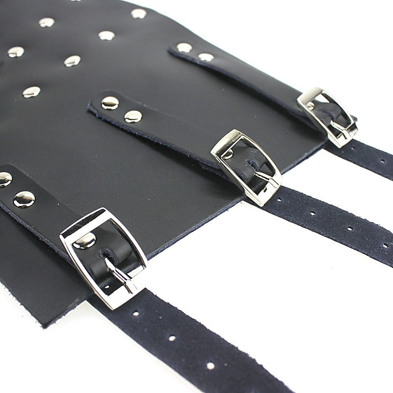 Buckle Up Leather Wrist Cuffs by BDStyle - Cuffs and Restraints