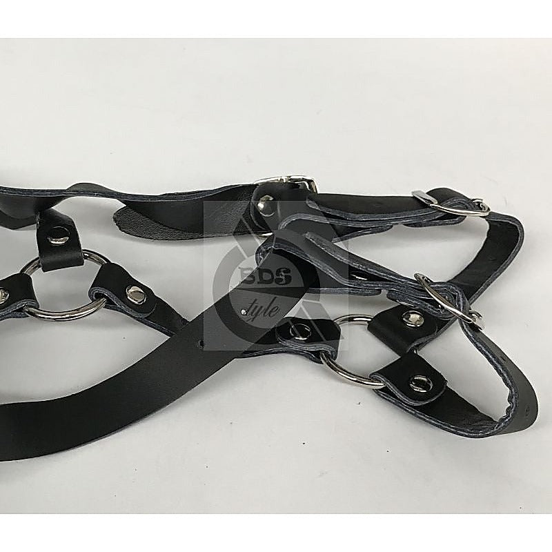 Muzzle Bondage Ball Gag Head Harness by BDStyle - Bondage Gags and Bits