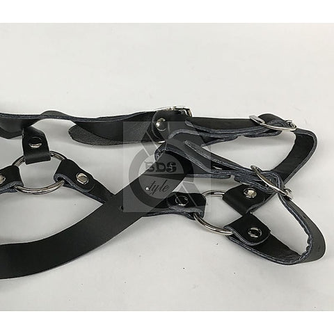 Muzzle Bondage Ball Gag Head Harness by BDStyle - Bondage Gags and Bits