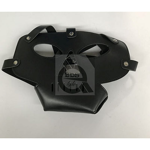 Hannibal Prison Hood PVC with Punisher Muzzle by BDStyle - Bondage Hoods