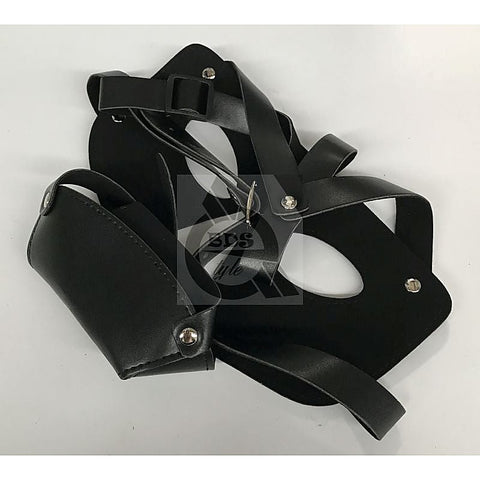 Hannibal Prison Hood PVC with Punisher Muzzle by BDStyle - Bondage Hoods