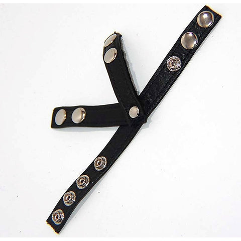 BDStyle Strict Leather Testicle & Cock Harness Adjustable BDSM Restraint - Male Chastity