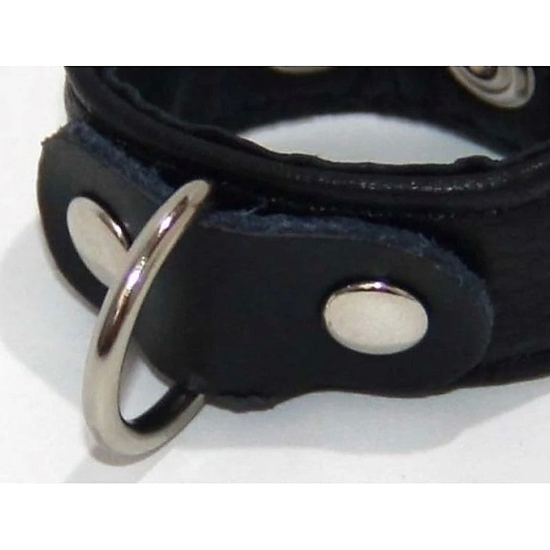 Strappy Cock Ring Leather 2 Speed by BDStyle - Cock Rings