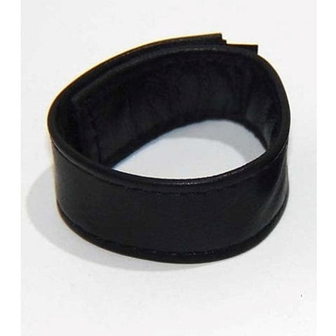 Discreet Romance Leather Cock Ring by BDStyle - Cock Rings