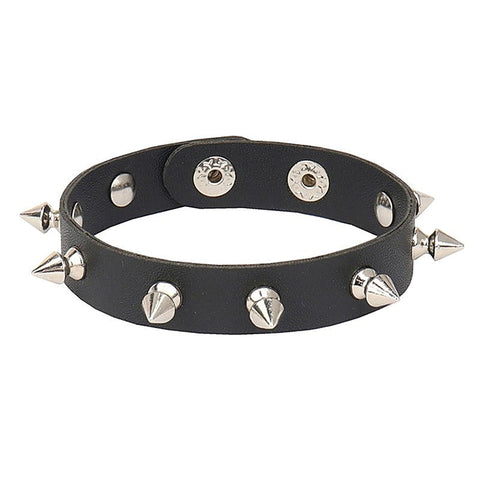 Spiked Leather Cock Ring by BDStyle - Cock Rings