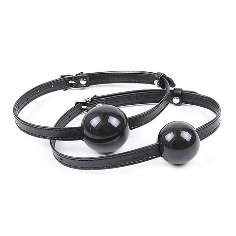Premium Quick Buckle Ball Gag by BDStyle - Male Chastity