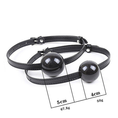 Premium Quick Buckle Ball Gag by BDStyle - Male Chastity
