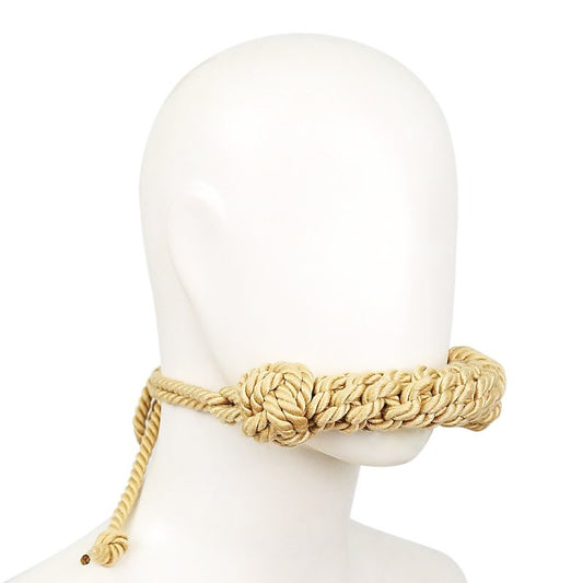 Hemp Rope Bondage Play Mouth Gag by BDStyle - Cuffs and Restraints