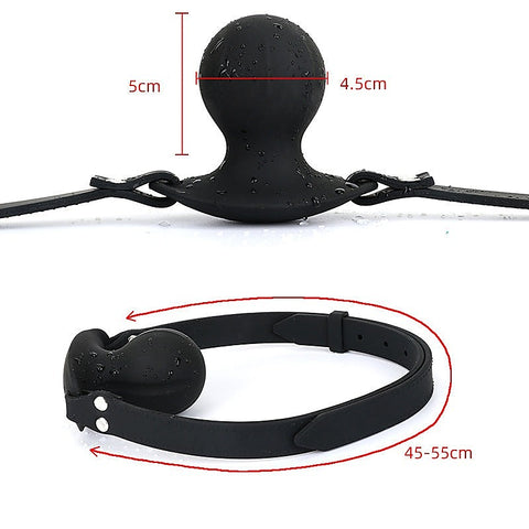 Electric Shock Ball Mouth Gag by BDStyle - Bondage Gags and Bits