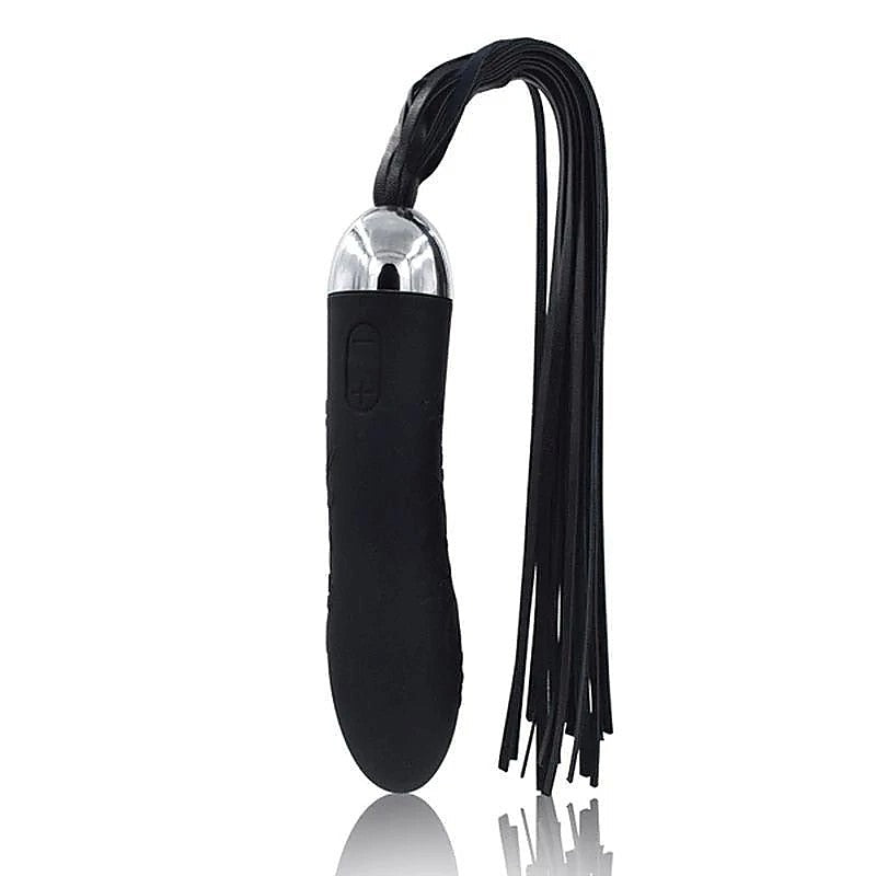 Deluxe Silicone Whip Vibrating Anal Plug by BDStyle - Anal Vibrators