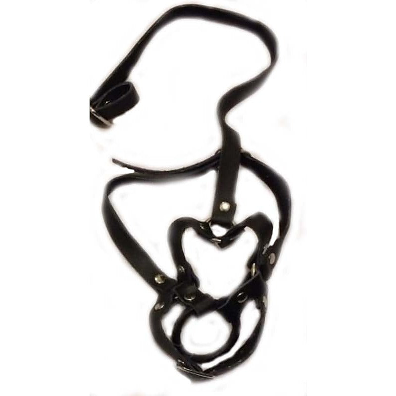 O Ring Gag Open Mouth Gag by BDStyle - Bondage Gags and Bits