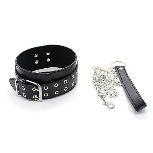 Pins Buckle Collar With D-Ring by BDStyle - Collars and Leads