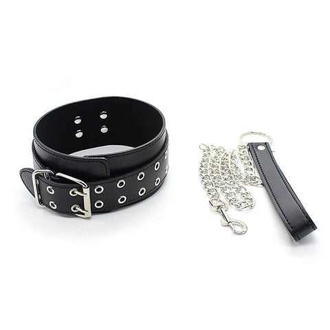 Pins Buckle Collar With D-Ring by BDStyle - Collars and Leads