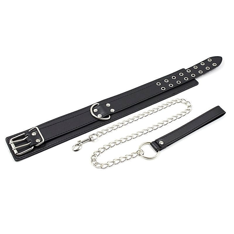 Pins Buckle Collar With D-Ring by BDStyle - Collars and Leads