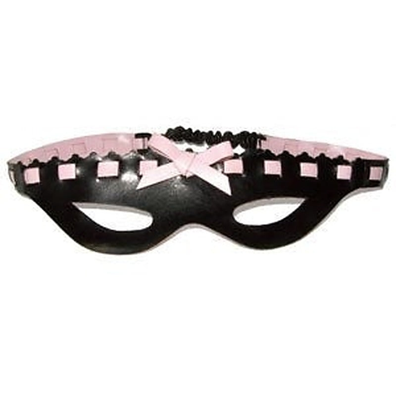 Temptations Direct Leather Mask with Stylish Lace by BDStyle - Fancy Dress Ups