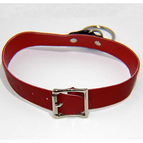 Kitty Red Collar with O Ring Heavy by BDStyle - Fancy Dress Ups