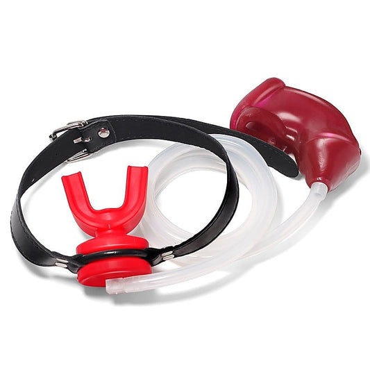 Piss Urinal With Cock Cage by BDStyle - Male Chastity