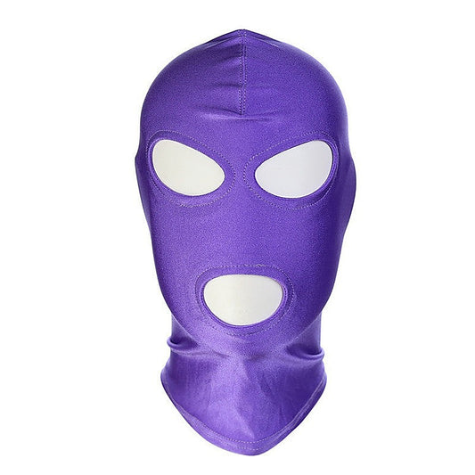 Fantasy Spandex 3 Hole Hood by BDStyle - Bondage Hoods