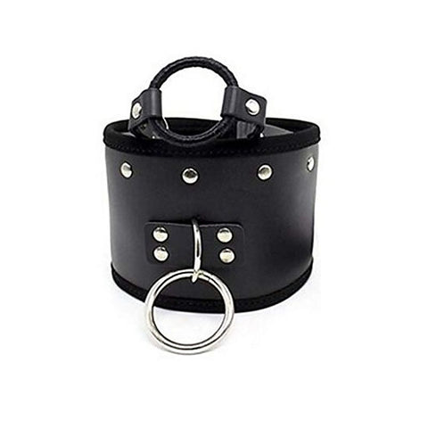 Posture Collar & O Ring Gag Heavy by BDStyle - Bondage Gags and Bits
